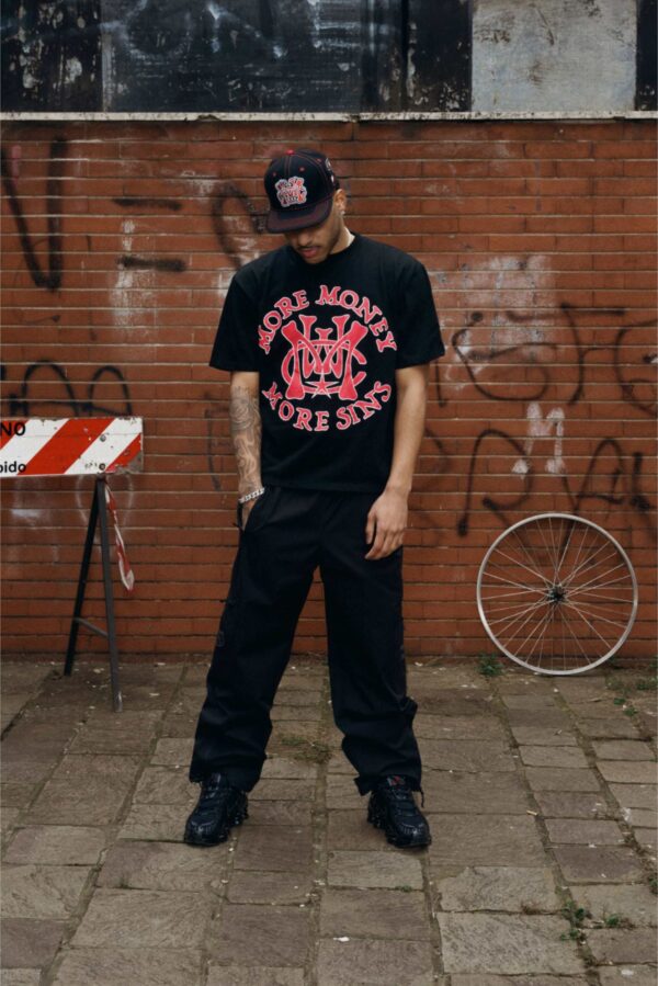 Sevvo More Sins Graphic Tee – Edgy Casual Shirt - Image 3