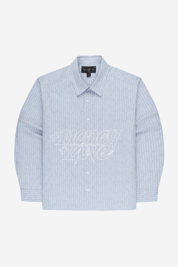 Sevvo Blue Long-Sleeve Shirt – Classic Casual Wear