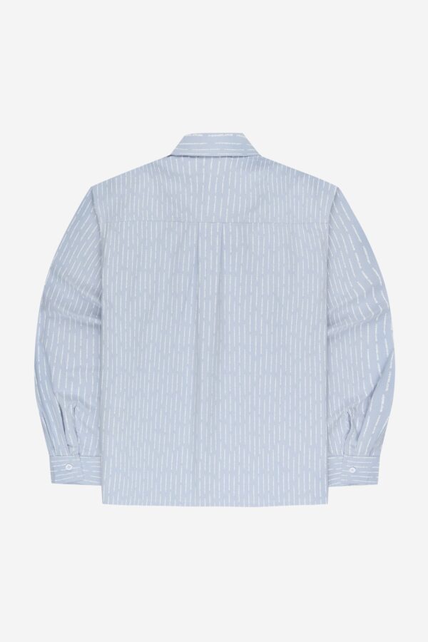 Sevvo Blue Long-Sleeve Shirt – Classic Casual Wear - Image 3