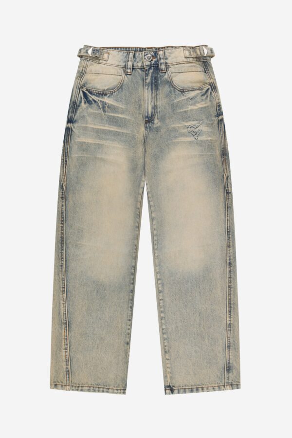 Sevvo Washed Mud Denim – Stylish Casual Jeans