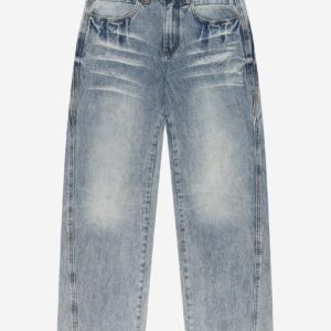 Sevvo Washed Blue Denim Jeans – Classic Casual Wear