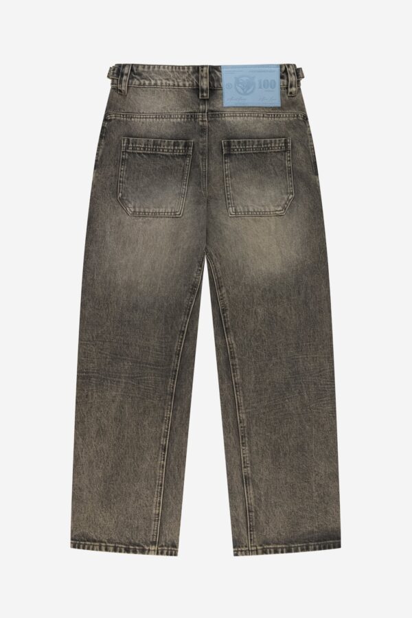 Sevvo Rusty Grey Denim Jeans – Modern Casual Fit - Image 2