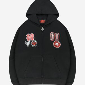 Sevvo First Sin Zip-Up Hoodie – Casual Comfort