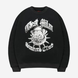 Sevvo Bulldog Graphic Sweater – Cozy Casual Wear